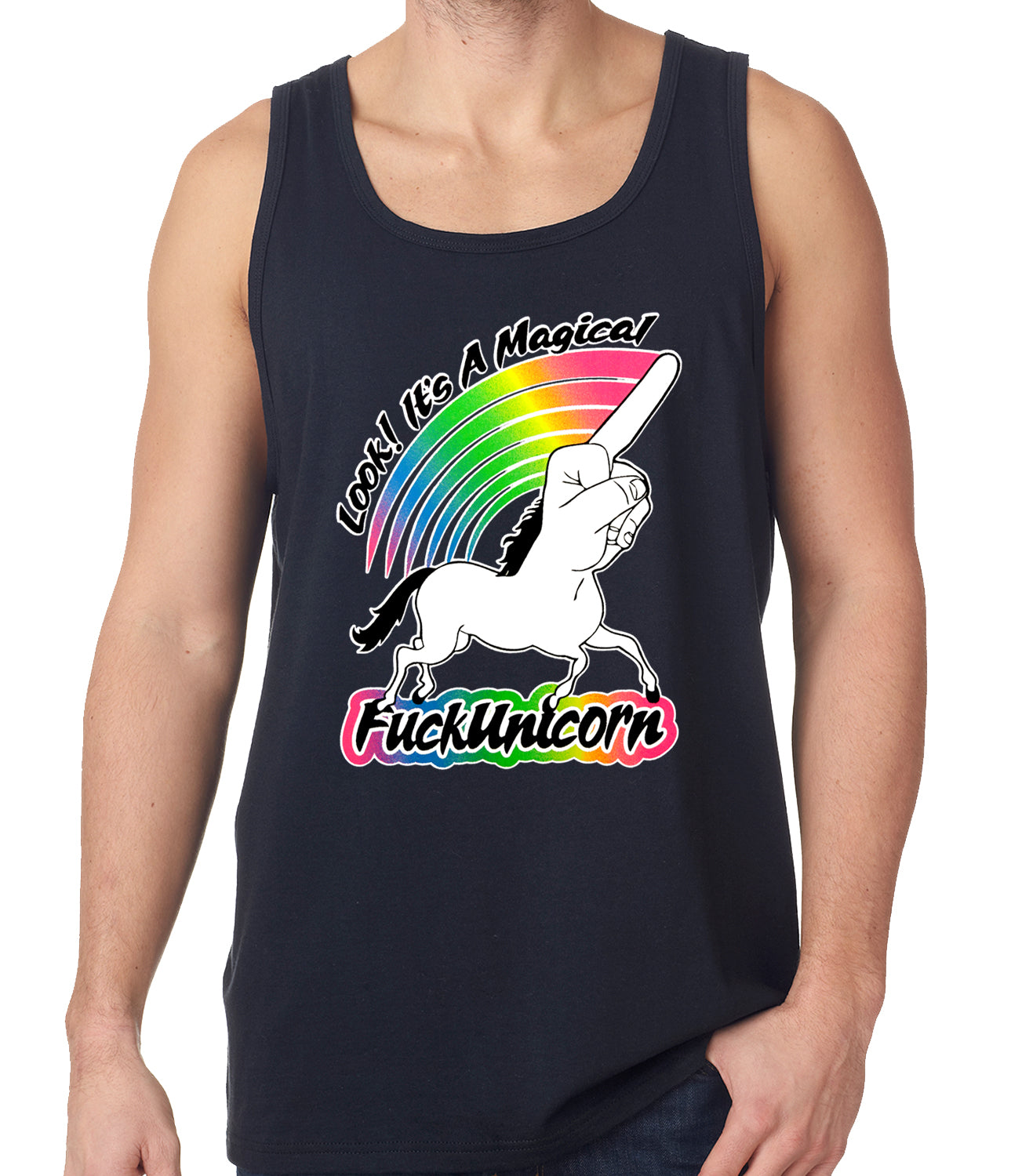 Look It's A Magical F*ckunicorn Funny Tank Top