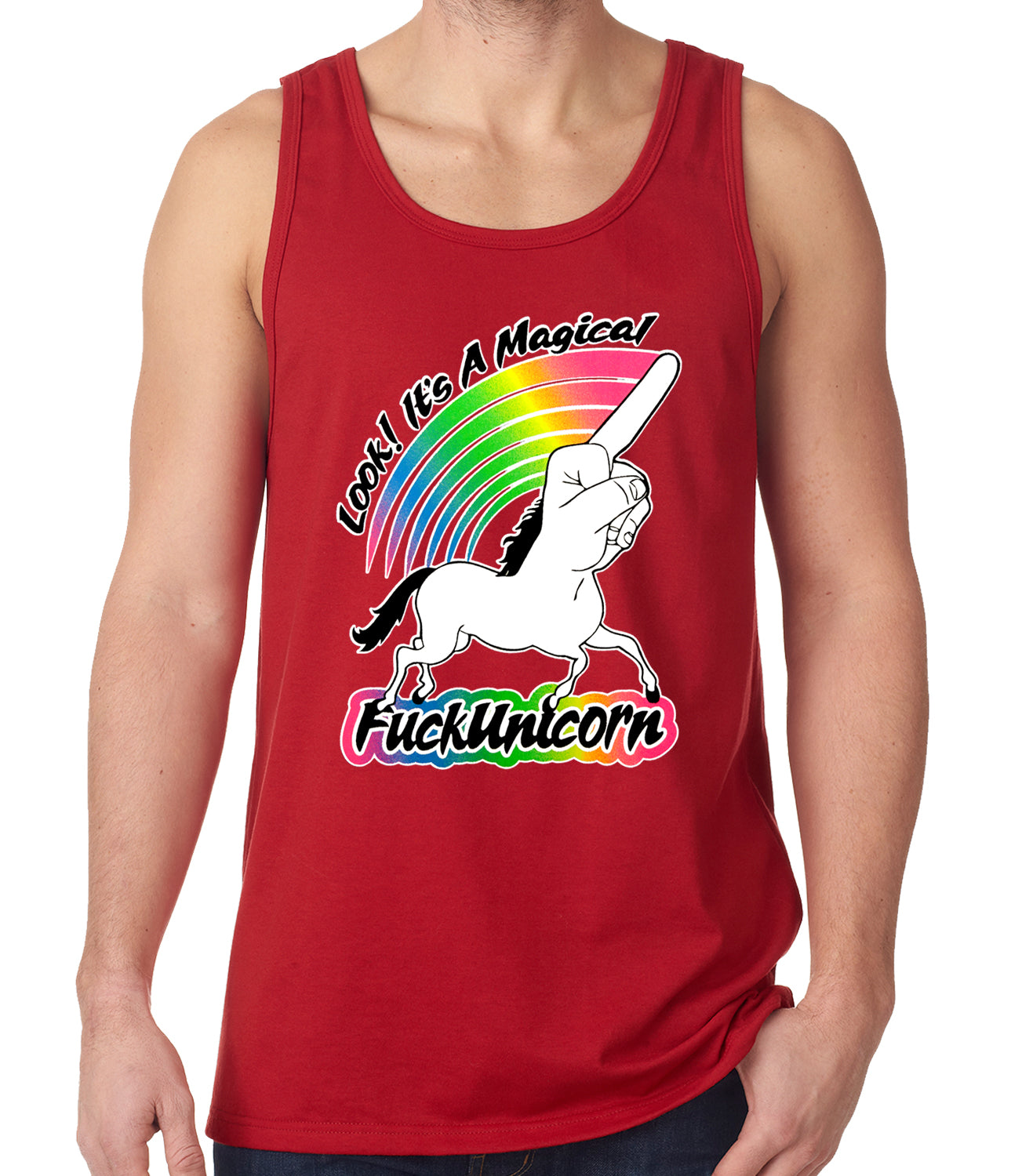 Look It's A Magical F*ckunicorn Funny Tank Top