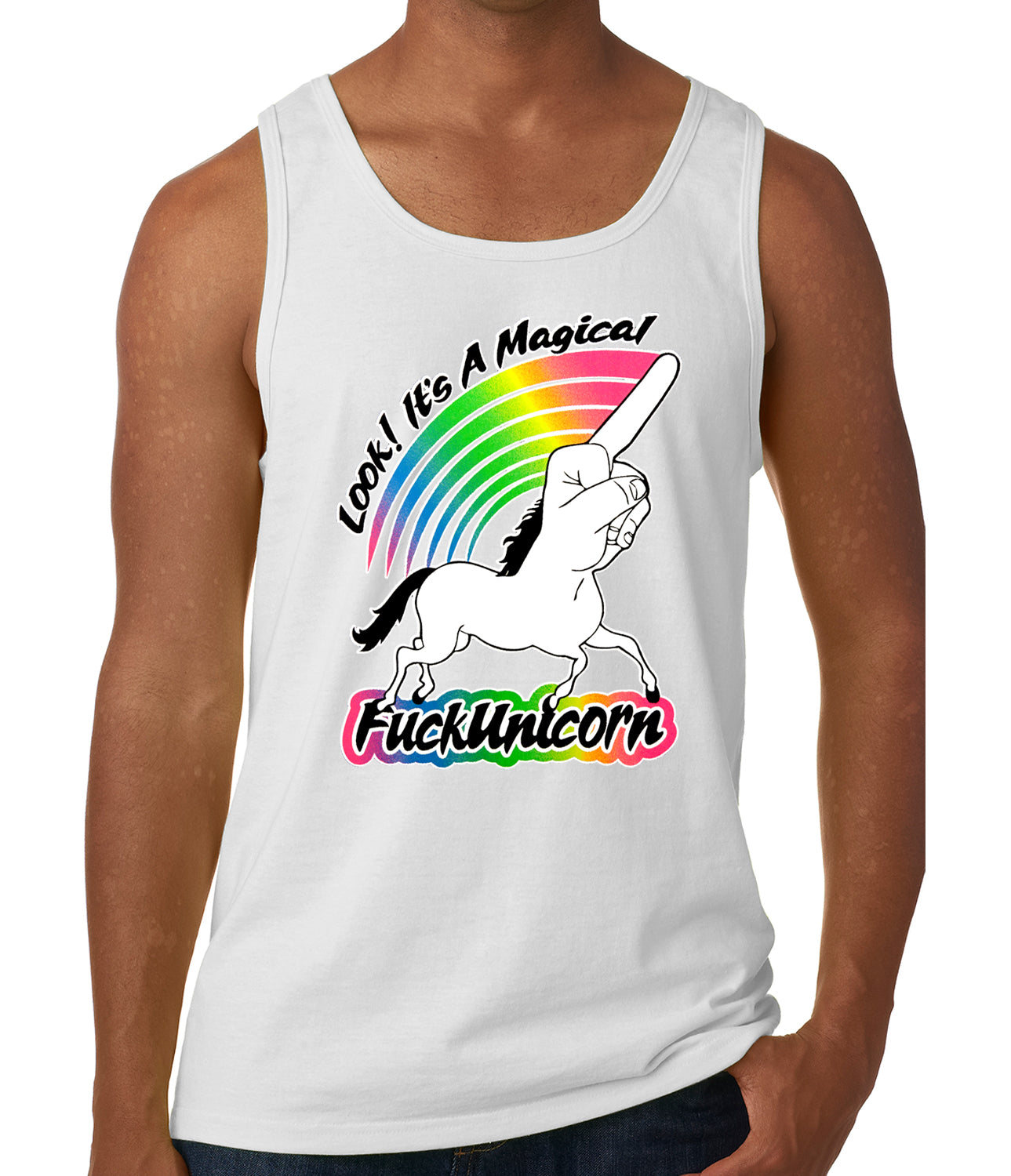 Look It's A Magical F*ckunicorn Funny Tank Top