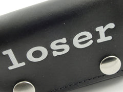 Loser Genuine Leather Chain Wallet