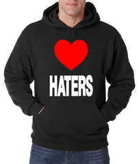 Love Haters Adult Hoodie