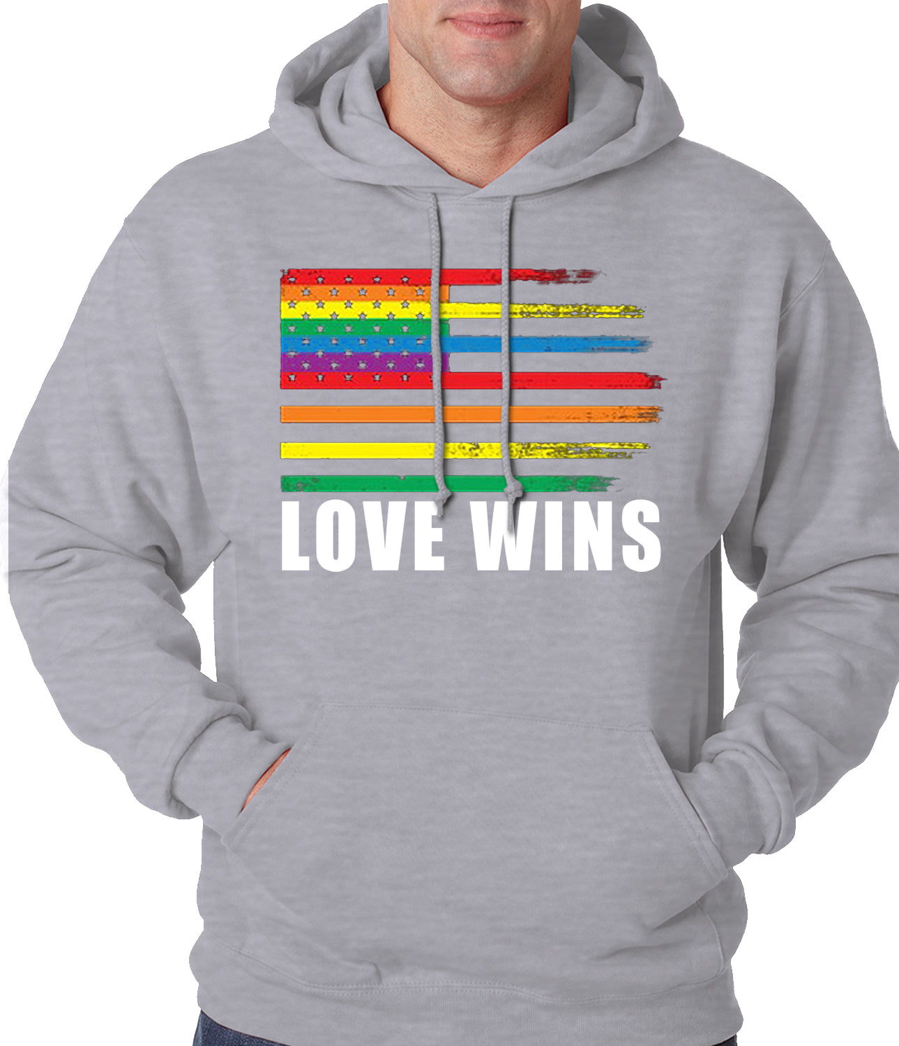 Love Wins - Gay Marriage Equality Adult Hoodie