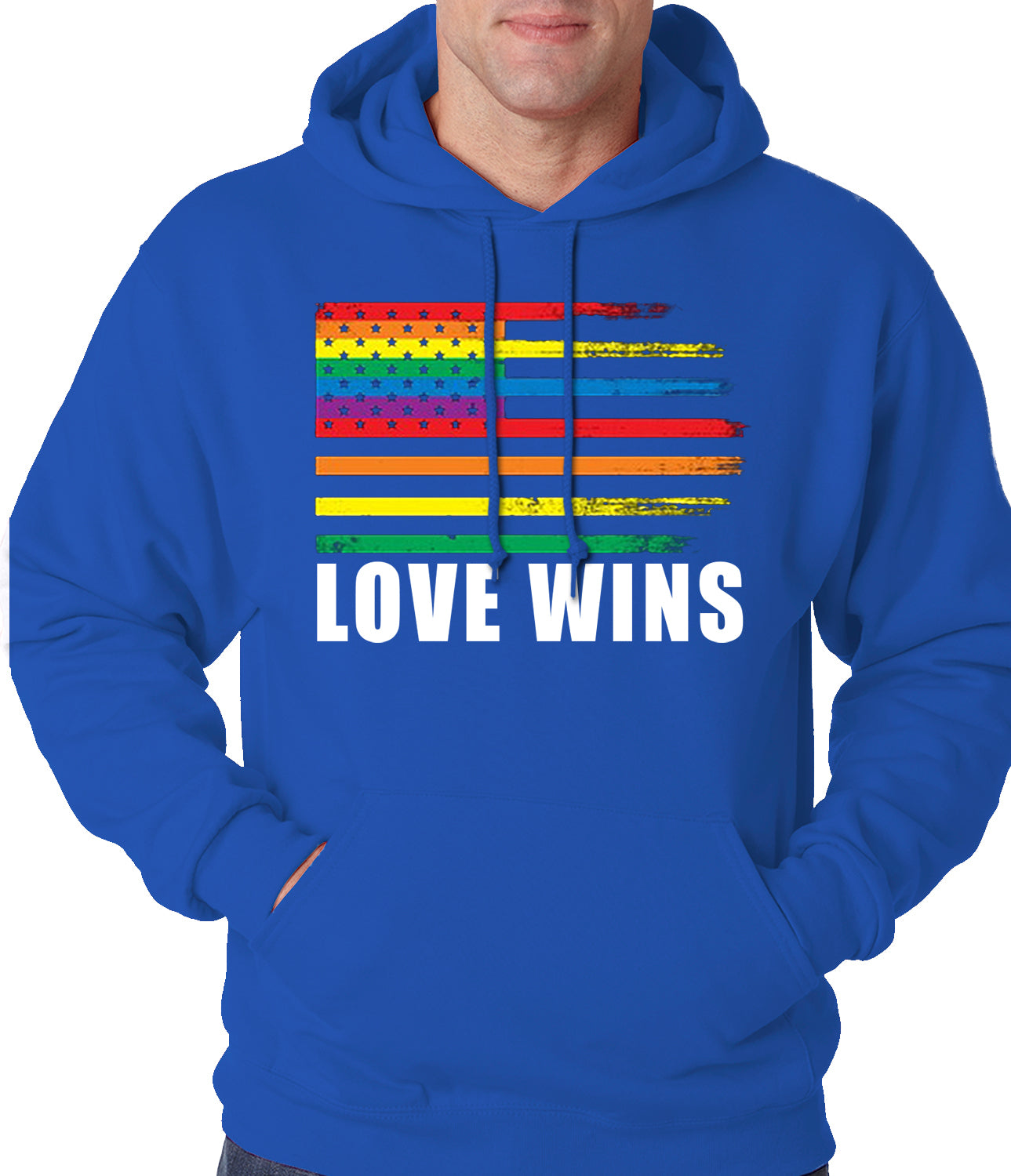 Love Wins - Gay Marriage Equality Adult Hoodie