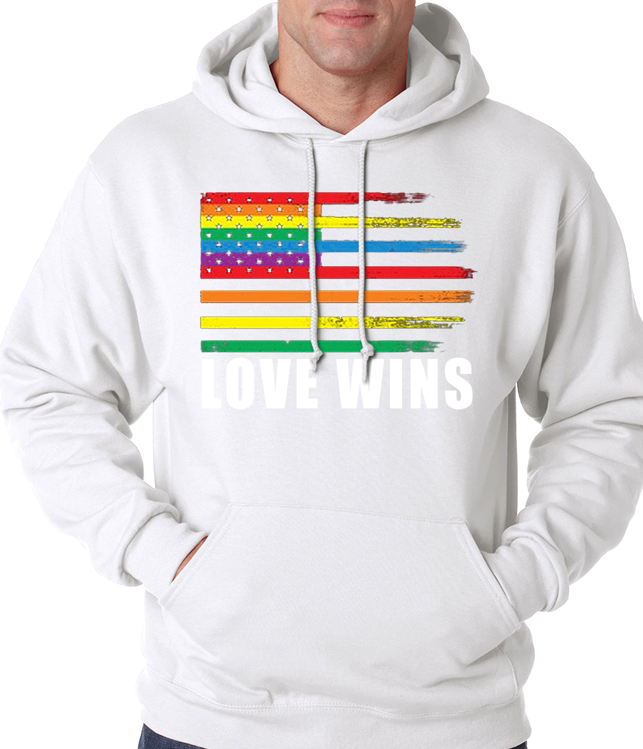 Love Wins - Gay Marriage Equality Adult Hoodie