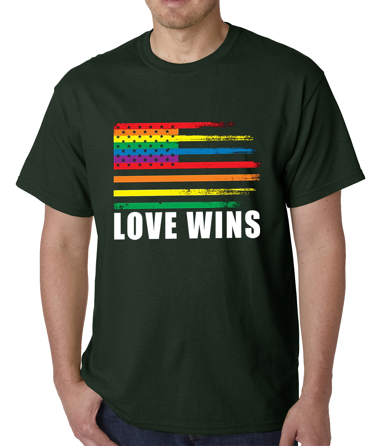 Love Wins - Gay Marriage Equality Mens T-shirt