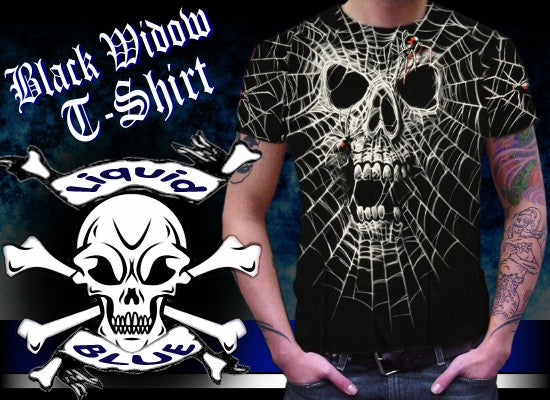 Liquid Blue "Black Widow" T-Shirt