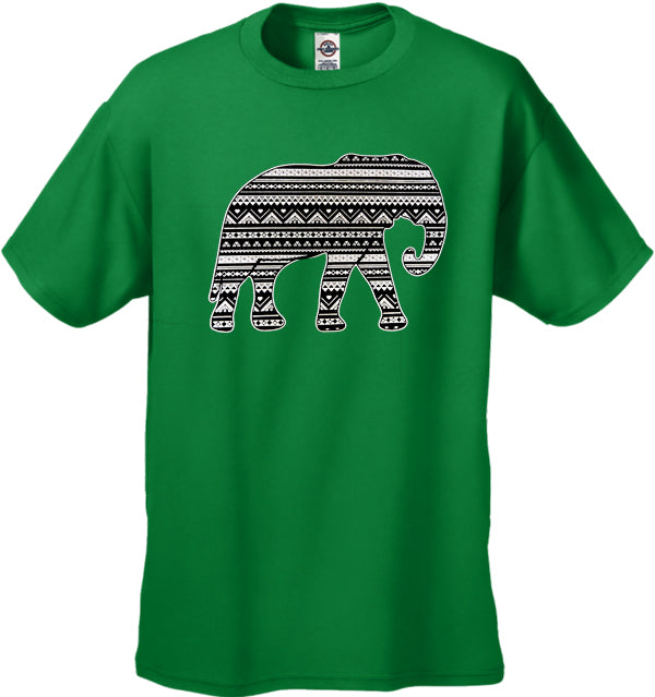 Lucky Aztec Elephant Men's T-Shirt