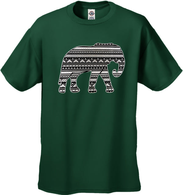 Lucky Aztec Elephant Men's T-Shirt