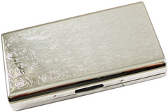 Luxury High Gloss Paisley Engravable Cigarette Case (For Regular Sized & 100s)