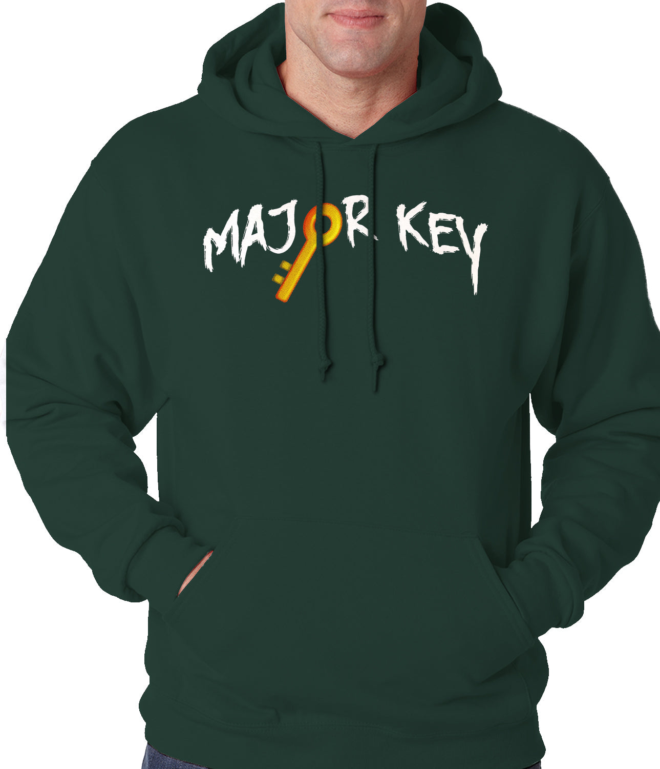 Major Key To Succes Emoji Key Adult Hoodie