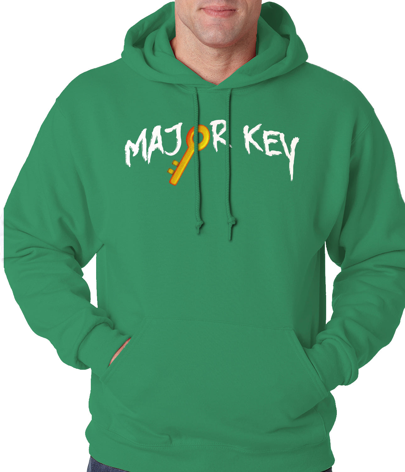 Major Key To Succes Emoji Key Adult Hoodie