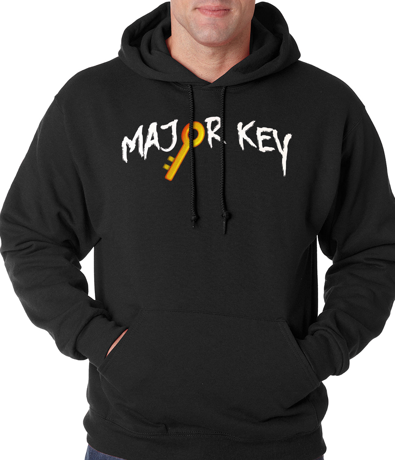 Major Key To Succes Emoji Key Adult Hoodie