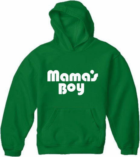 Mama's Boy Adult Hoodie