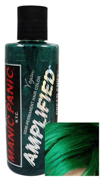 Manic Panic Amplified Hair Dye - Green Envy