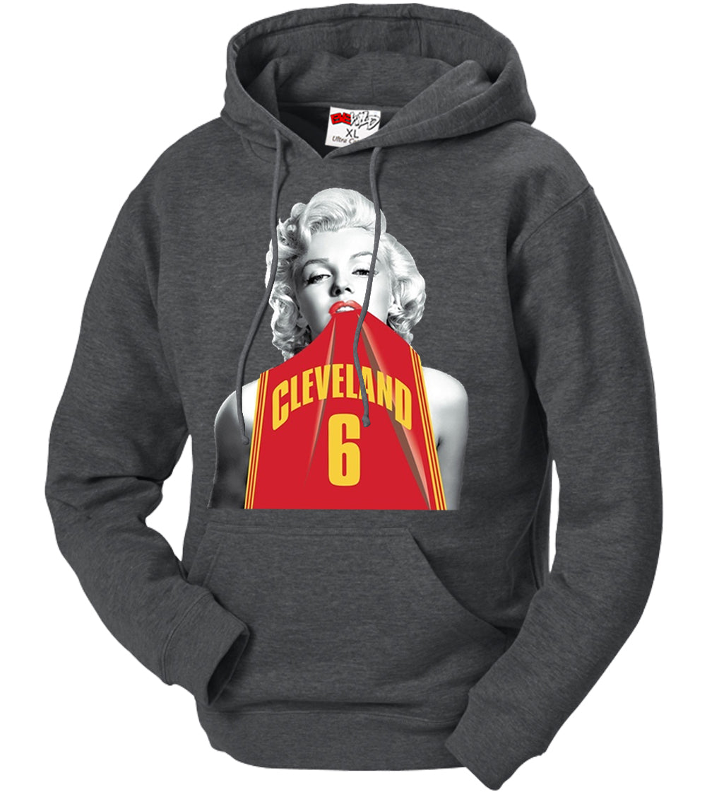 Marilyn Basketball Jersey #6 Adult Hoodie