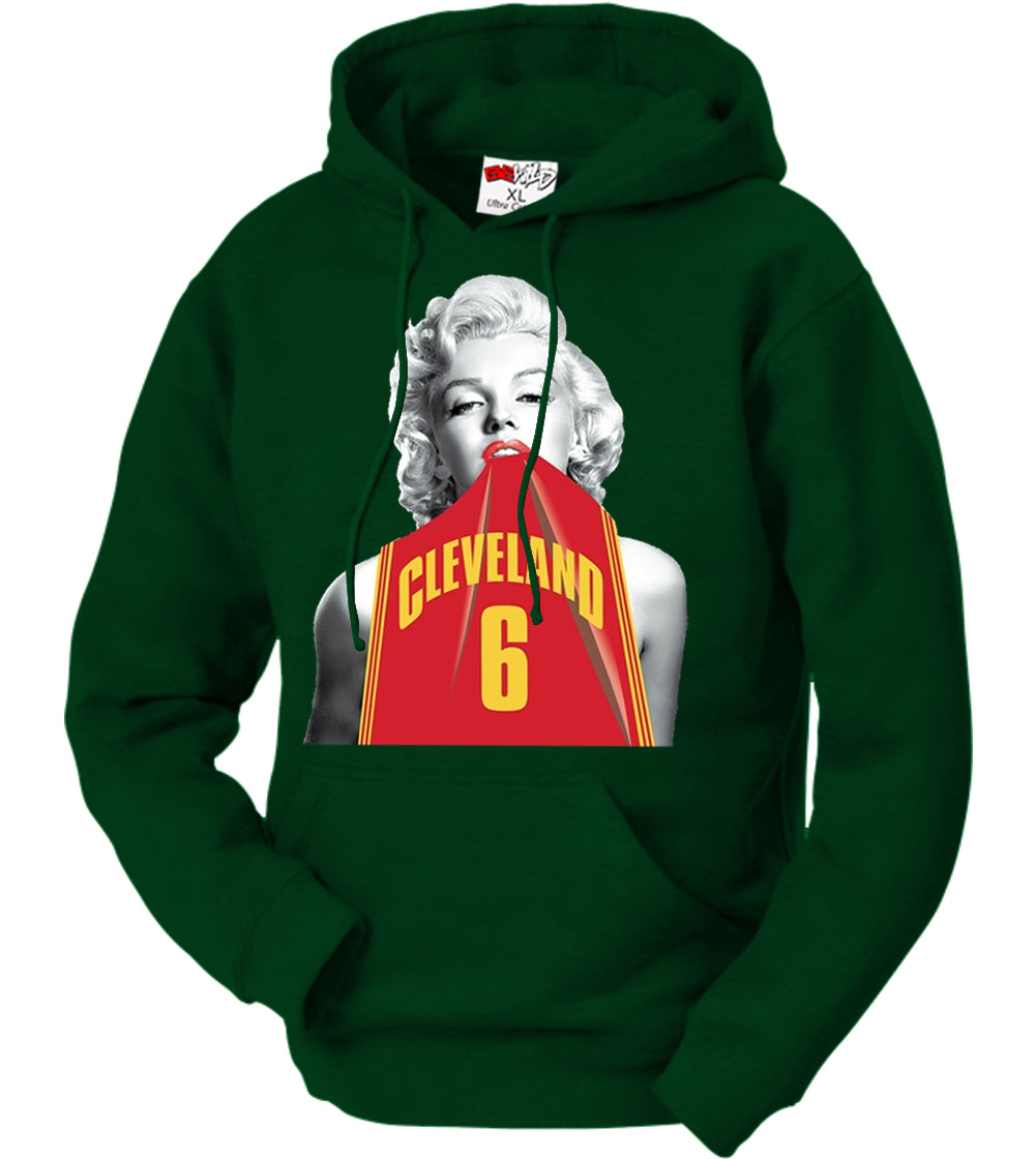 Marilyn Basketball Jersey #6 Adult Hoodie