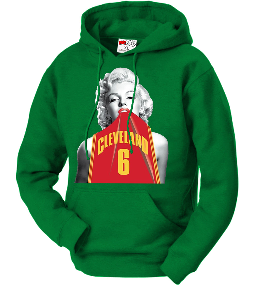 Marilyn Basketball Jersey #6 Adult Hoodie
