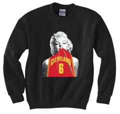Marilyn Basketball Jersey #6 Crewneck Sweatshirt