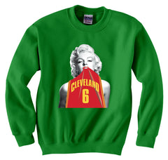 Marilyn Basketball Jersey #6 Crewneck Sweatshirt