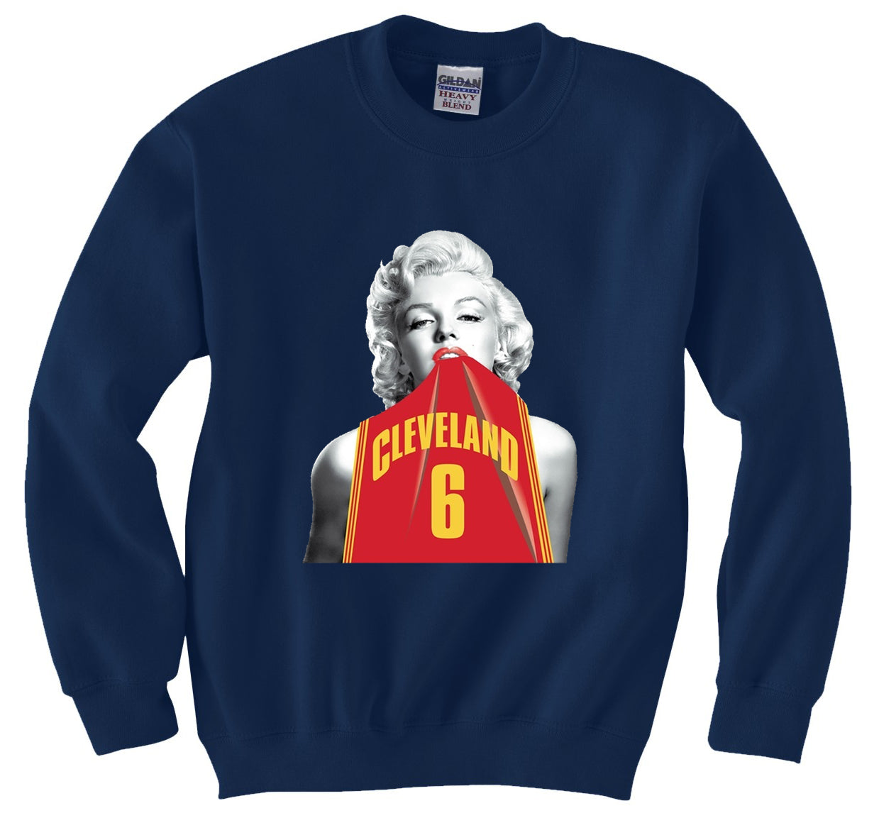 Marilyn Basketball Jersey #6 Crewneck Sweatshirt