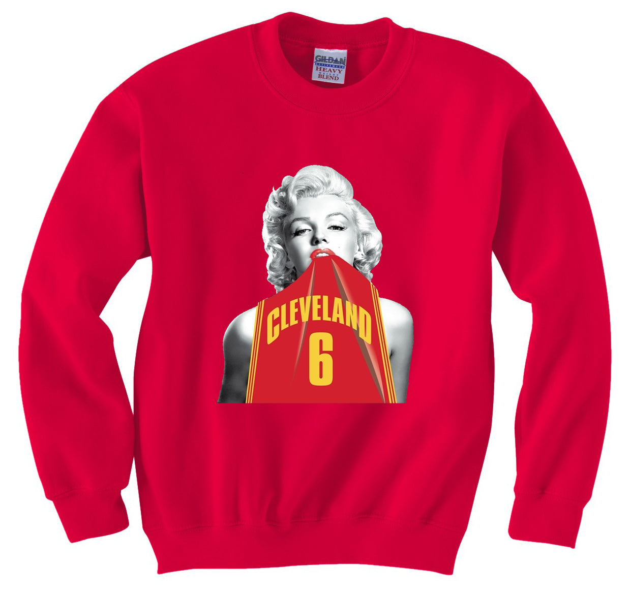 Marilyn Basketball Jersey #6 Crewneck Sweatshirt
