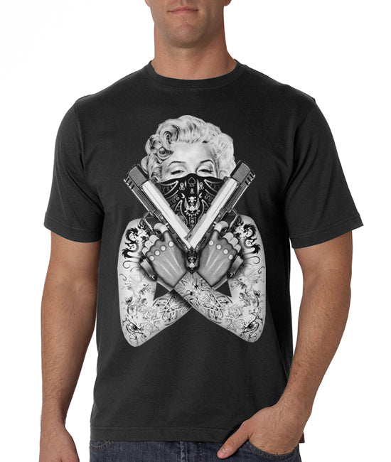 Marilyn Monroe "Gangster" Men's T-Shirt