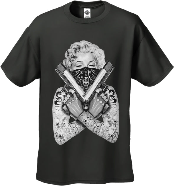 Marilyn Monroe "Gangster" Men's T-Shirt