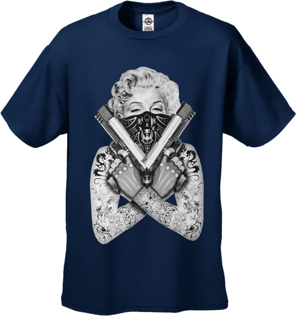 Marilyn Monroe "Gangster" Men's T-Shirt