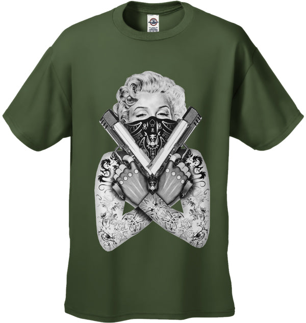 Marilyn Monroe "Gangster" Men's T-Shirt
