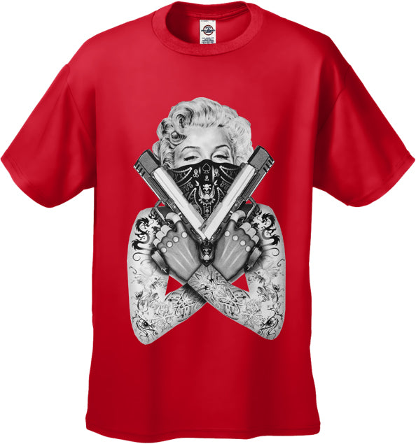 Marilyn Monroe "Gangster" Men's T-Shirt
