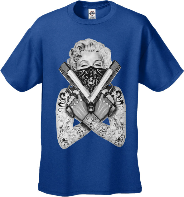 Marilyn Monroe "Gangster" Men's T-Shirt