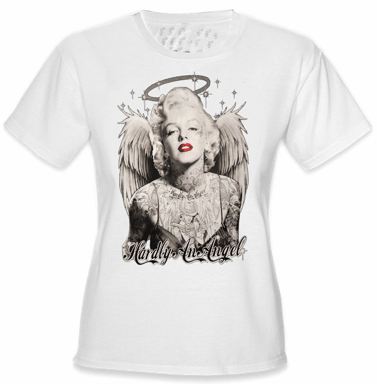 Marilyn Monroe "Hardly An Angel" Girls T-Shirt