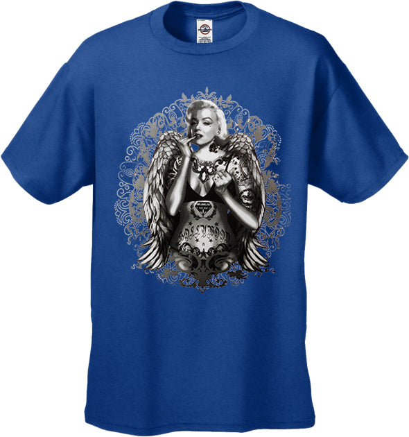 Marilyn Monroe Hollywood Tattoo Men's T-Shirt