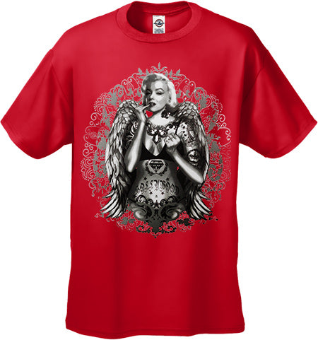 Marilyn Monroe Hollywood Tattoo Men's T-Shirt