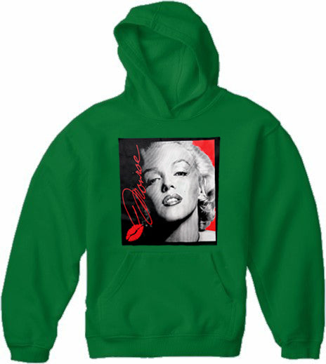 Marilyn Monroe Lipstick Classic Celebrity Adult Hoodie