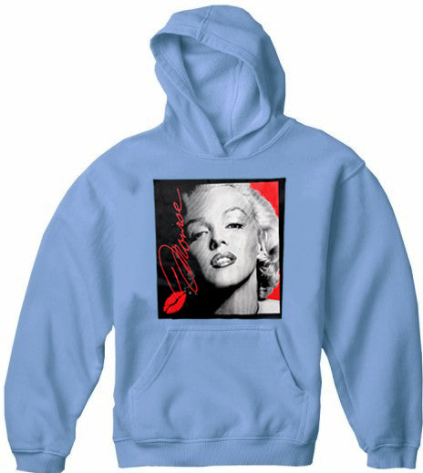 Marilyn Monroe Lipstick Classic Celebrity Adult Hoodie