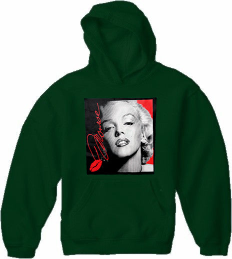Marilyn Monroe Lipstick Classic Celebrity Adult Hoodie