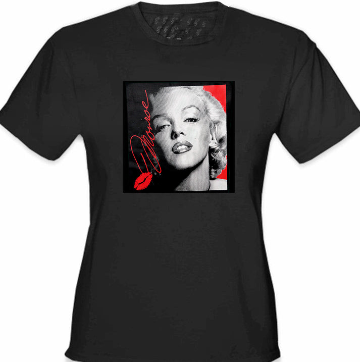 Marilyn Monroe Lipstick Classic Celebrity Girl's T-Shirt