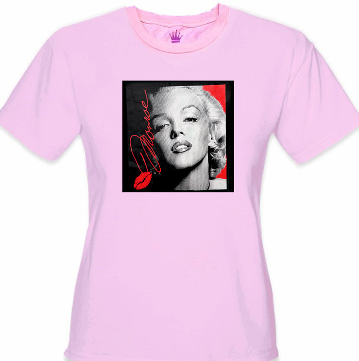 Marilyn Monroe Lipstick Classic Celebrity Girl's T-Shirt