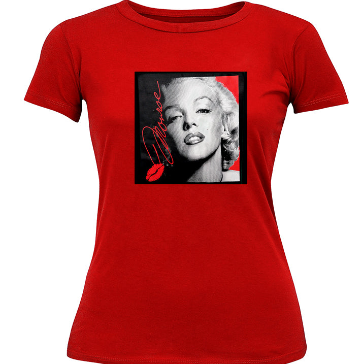 Marilyn Monroe Lipstick Classic Celebrity Girl's T-Shirt