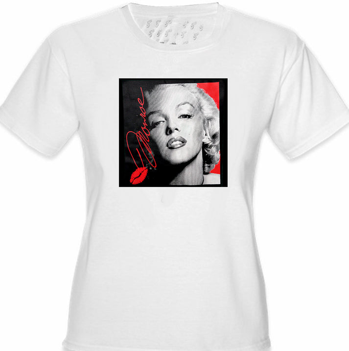 Marilyn Monroe Lipstick Classic Celebrity Girl's T-Shirt