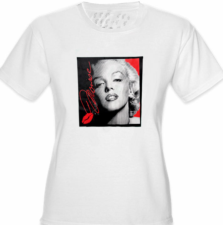 Marilyn Monroe Lipstick Classic Celebrity Girl's T-Shirt
