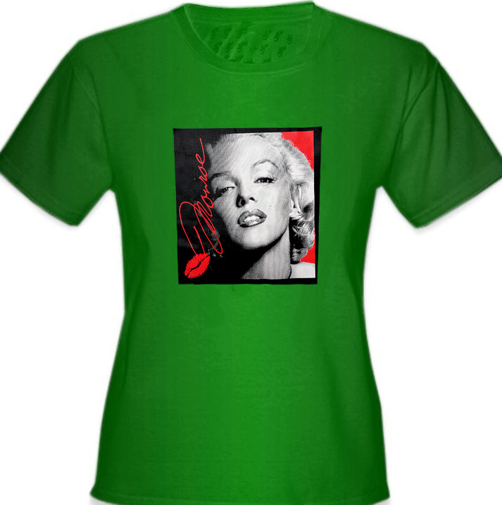 Marilyn Monroe Lipstick Classic Celebrity Girl's T-Shirt