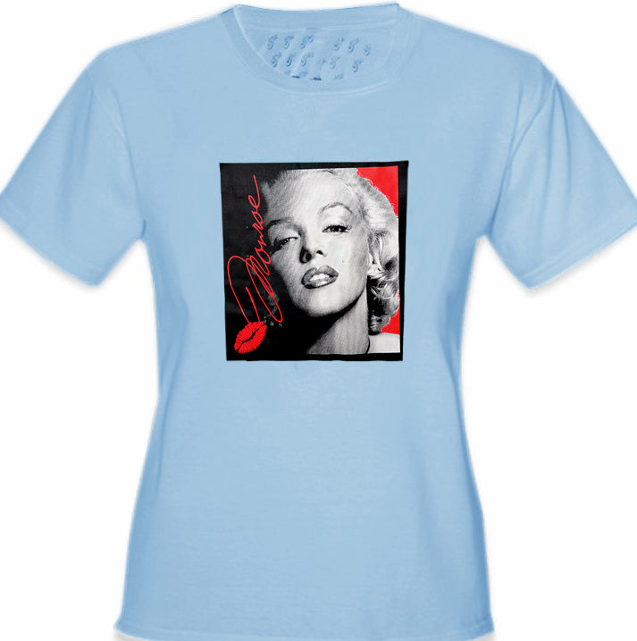 Marilyn Monroe Lipstick Classic Celebrity Girl's T-Shirt