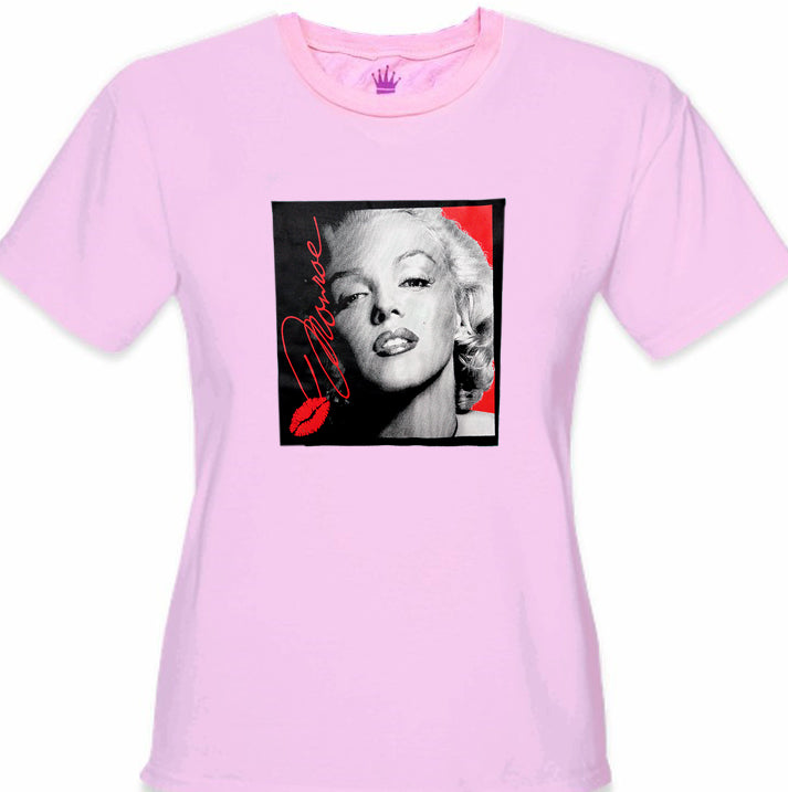 Marilyn Monroe Lipstick Classic Celebrity Girl's T-Shirt