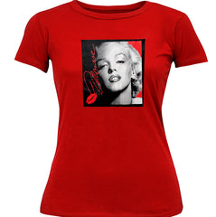Marilyn Monroe Lipstick Classic Celebrity Girl's T-Shirt