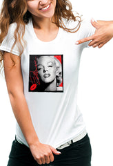 Marilyn Monroe Lipstick Classic Celebrity Girl's T-Shirt