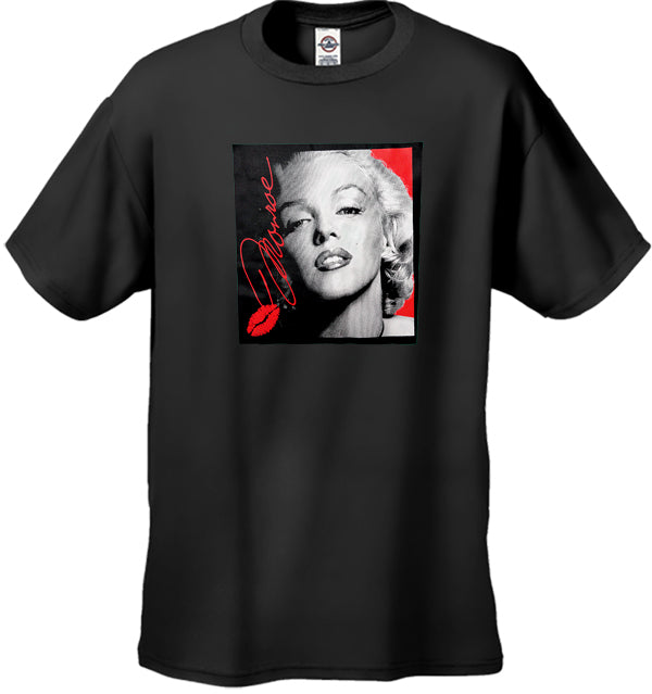 Marilyn Monroe Lipstick Classic Celebrity Men's T-Shirt