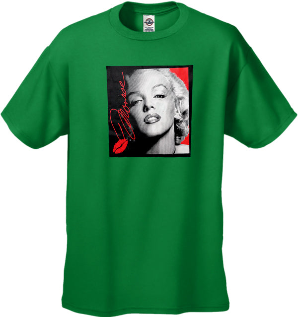 Marilyn Monroe Lipstick Classic Celebrity Men's T-Shirt