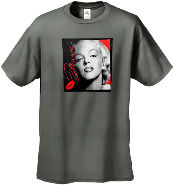 Marilyn Monroe Lipstick Classic Celebrity Men's T-Shirt